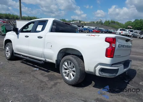 2021 Chevrolet Silverado 1500 4Wd Double Cab Standard Bed Custom from USA, damaged, VIN 1GCRYBEK5MZ121534